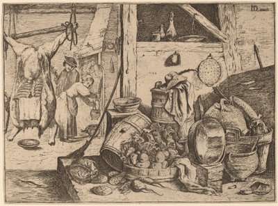 キッチンのインテリア 作： David Teniers the Younger