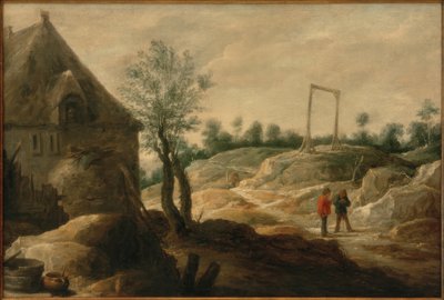 農家のある風景 作： David Teniers the Younger