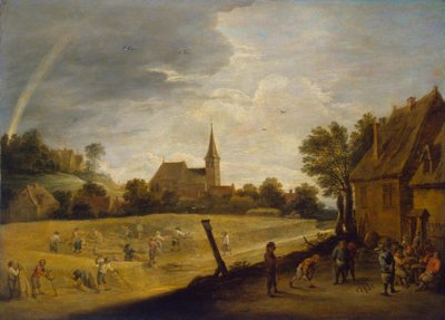 刈り取り 作： David Teniers the Younger