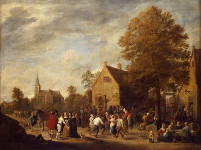 田園の饗宴 作： David Teniers the Younger