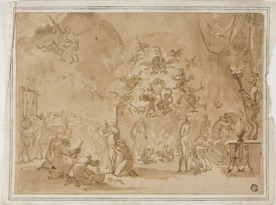 魔術と悪魔崇拝の現場 作： David Teniers the Younger