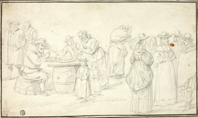 アントワープ近郊のカントリー・フェスティバルのための研修 作： David Teniers the Younger