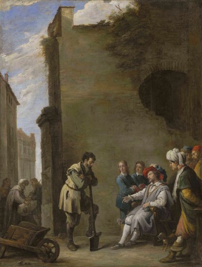 ぶどう園の労働者のたとえ 作： David Teniers the Younger