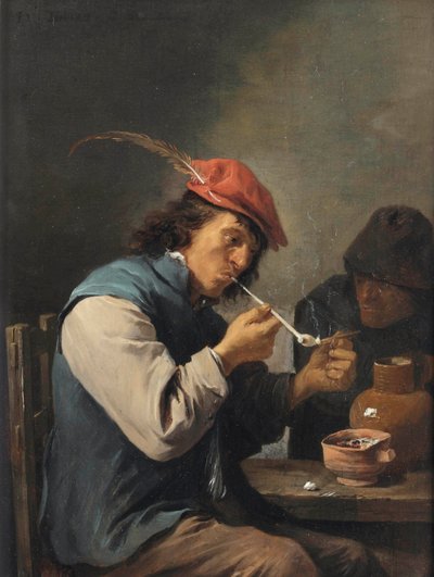 スモーカー 作： David Teniers the Younger
