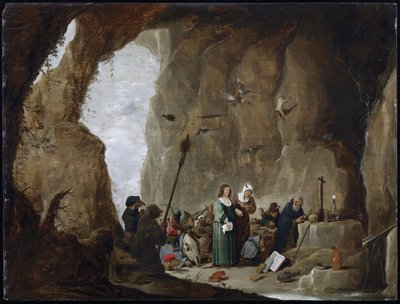 聖アンソニーの誘惑 作： David Teniers the Younger