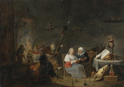 魔女の安息日 作： David Teniers the Younger