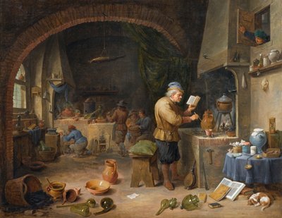 錬金術師 作： David Teniers the Younger