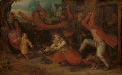 農民の喜び (追放) 作： David Vinckboons (I) (workshop of)