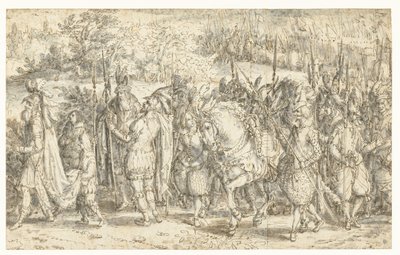 Quintus Fabius Maximus 徒歩で息子に会う Quintus Fabius Maximus Cunctator は徒歩で息子に会いに行きます 作： David Vinckboons (I)