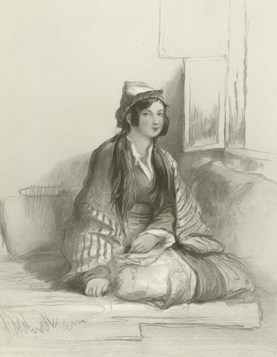 サーカシアンレディ 作： David Wilkie