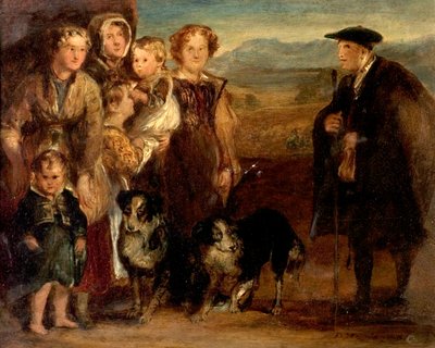 ハイランド家、1823 作： David Wilkie