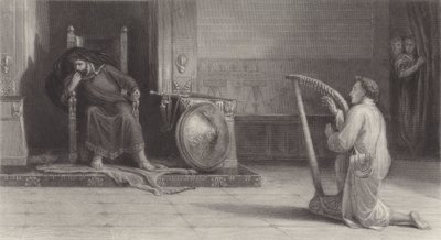 ダビデの詩篇 作： David Wilkie