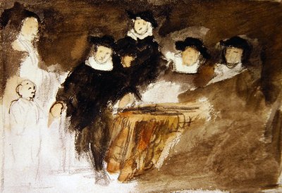 ボルの絵の回想（水彩・紙） 作： David Wilkie