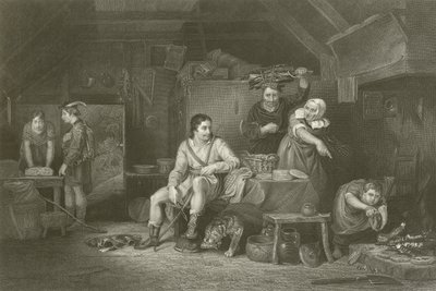 ネザーズコテージのアルフレッド 作： David Wilkie