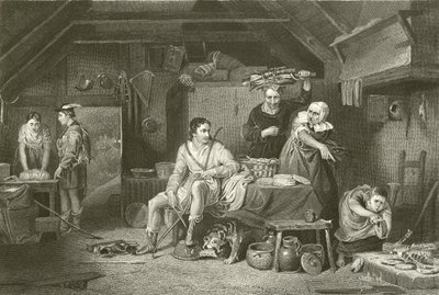 ネザーズコテージのアルフレッド 作： David Wilkie