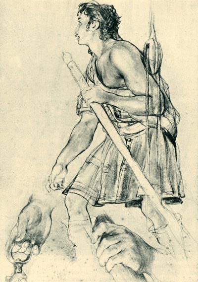 「ハイランダー」、19 世紀初頭、1946 年。 作： David Wilkie