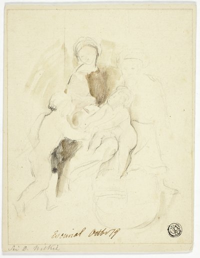 エスコリアルの聖家族 作： David Wilkie