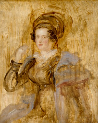 マリア、コールコット夫人、1830年代後半 作： David Wilkie