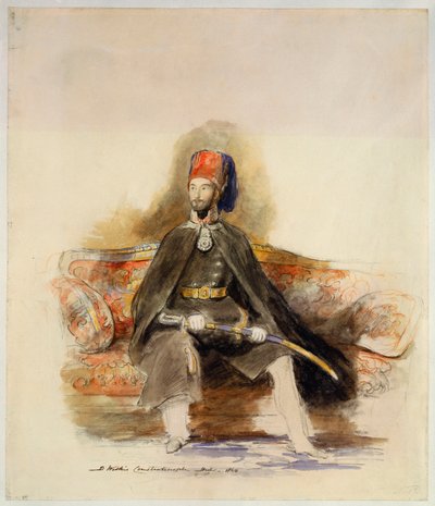 アブデュルメジドの肖像、トルコのスルタン、1840年 作： David Wilkie