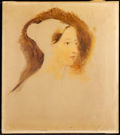 ビクトリア女王の肖像 作： David Wilkie