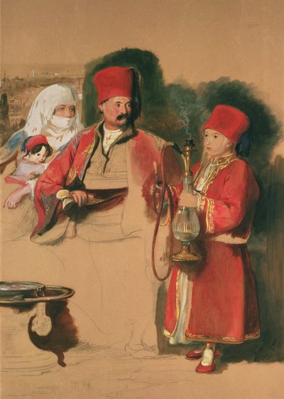 19世紀のソチリの肖像 作： David Wilkie
