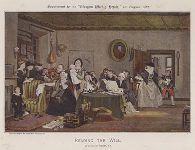 意志を読む 作： David Wilkie