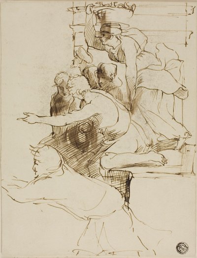 エスキュリアルのスケッチ 作： David Wilkie