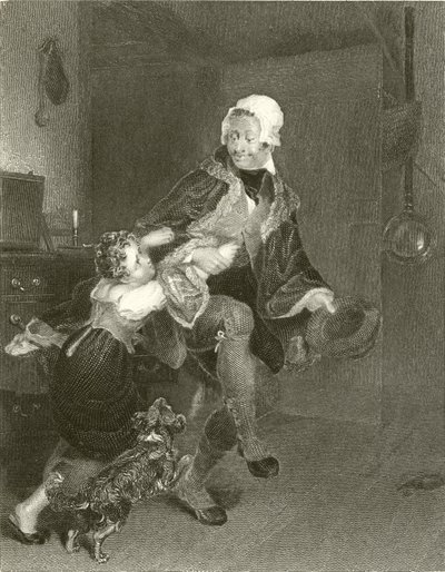 学士のおじ 作： David Wilkie