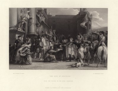 ホリールードの王 作： David Wilkie