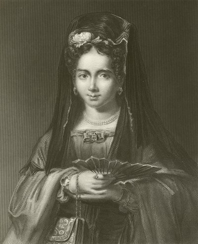 スペインの女性 作： David Wilkie