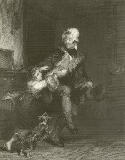 ワードローブの略奪 作： David Wilkie