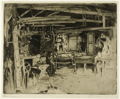 鍛冶屋 作： David Young Cameron