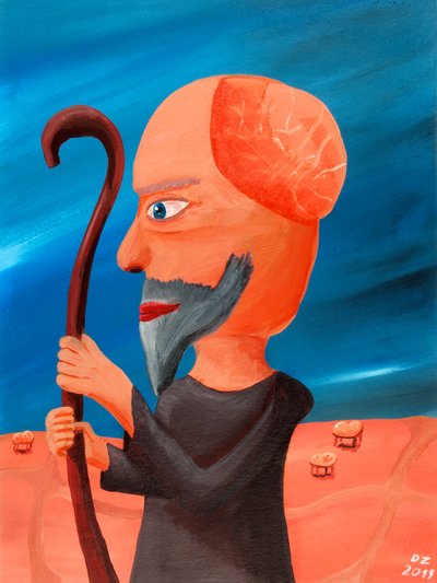思考の羊飼い 作： David Zabel
