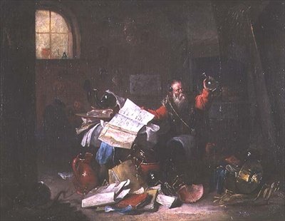 アルケミスト 作： David the Elder Teniers