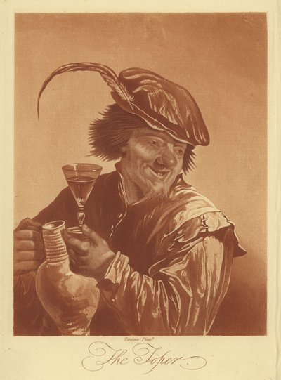 ザ・トッパー（彫刻 作： David the Younger (after) Teniers