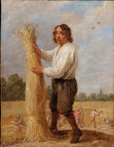 四季の寓話：夏 作： David Teniers the Younger