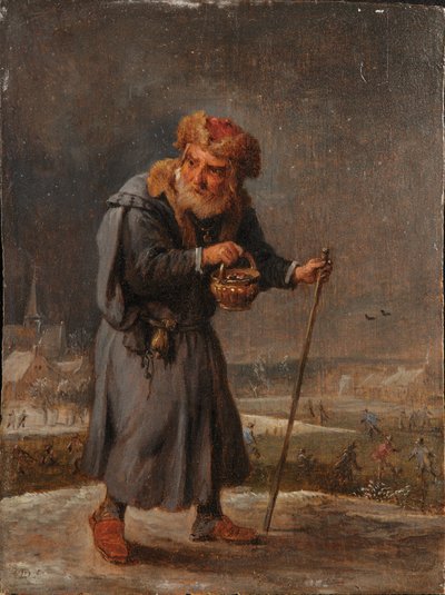 四季の寓話：冬 作： David Teniers the Younger