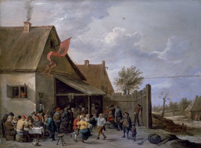 聖ジョージの日のケルミス 作： David Teniers the Younger