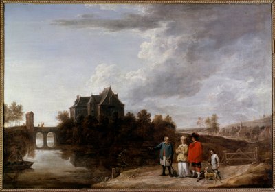 ペルクのテニアス城 ダヴィッド・テニアス2世の絵画 （1610-1690） 17世紀 作： David Teniers the Younger