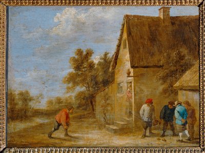 ブールの選手たち... 作： David the Younger Teniers
