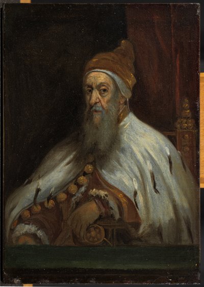 総督の肖像（Jacopo Tintoretto（に帰属）の後） 作： David Teniers the Younger