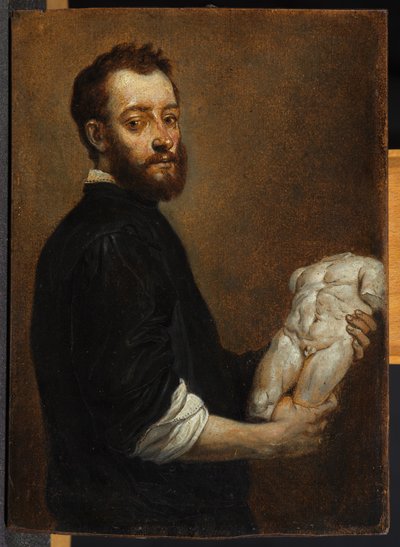 ジョヴァンニバティスタモロニ後の彫刻家の肖像 作： David Teniers the Younger