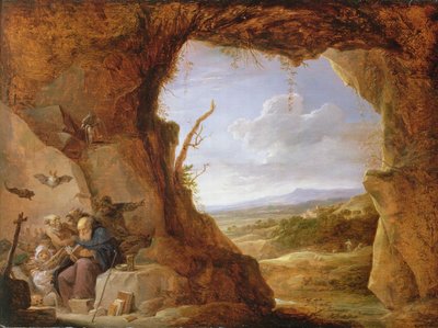聖アントニウスの誘惑 作： David Teniers the Younger