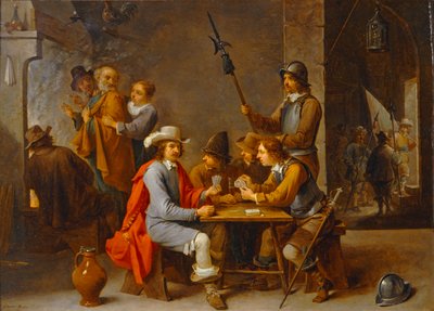 聖ペテロの否定 作： David the Younger Teniers