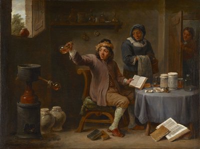 医師の診察 作： David Teniers the Younger