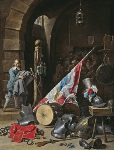 ガードハウス、1640-50 作： David Teniers the Younger
