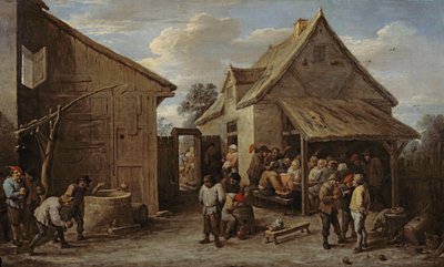 インの庭 作： David Teniers the Younger