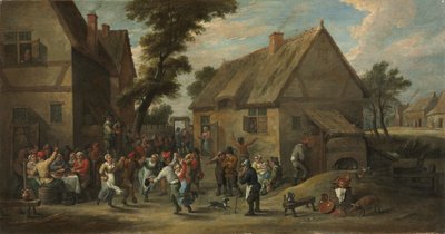 村祭り 1646-50年頃 油彩・カンヴァス 作： David the Younger Teniers