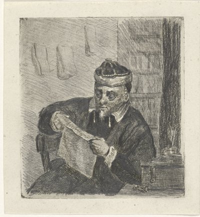 読書マン 作： David van der Kellen