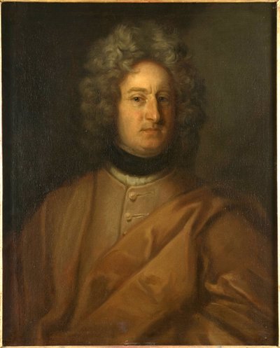 Christopher Polhammar (Pohlem)、スウェーデンの科学者、発明家、実業家 - Christopher Polhem (1661-1751)の肖像、Krafft, David, von (1655-1724)によるもの。油彩・キャンバスサイズ：78x63,5cmストックホルム国立博物館 作： David von Krafft
